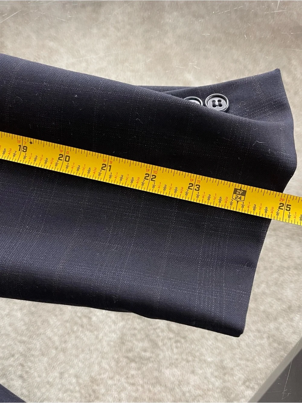 Jack Victor Blazer Loro Piana Dream Tweed Wool 48R Plaid Sport Coat Preppy